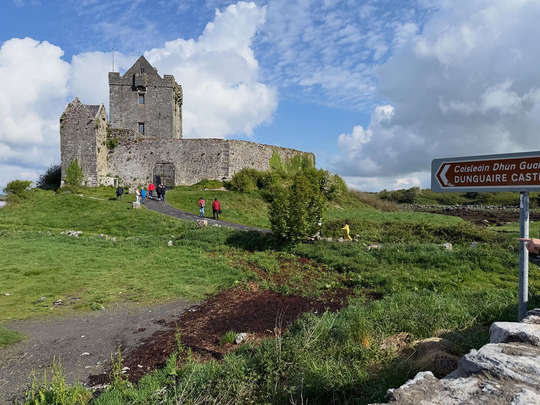 Dunguaire Castle on an Irish private touring route